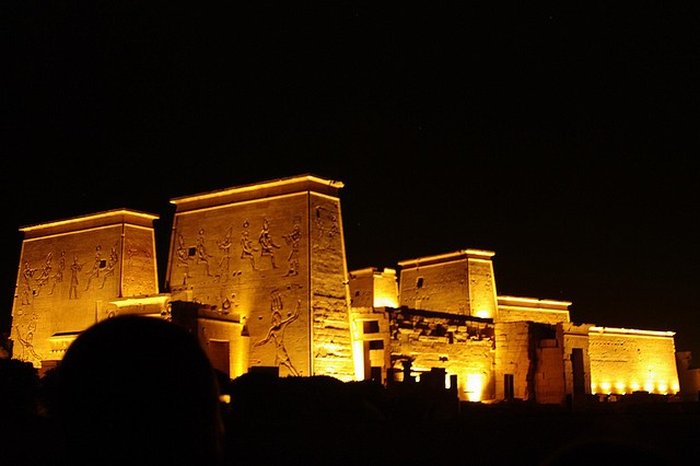 Sound & Light Show at Philae Temple photo