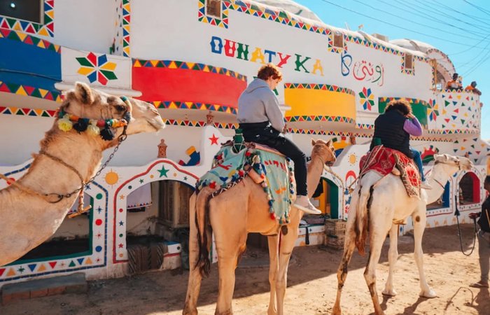 Aswan Camel Ride at Westbank