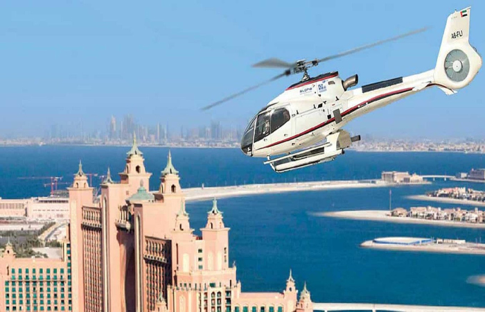 Helicopter Flight in Abu Dhabi