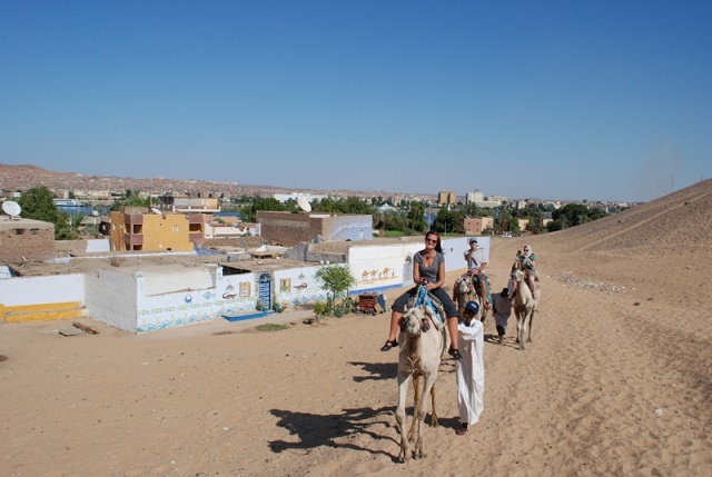 Aswan Camel Ride at Westbank