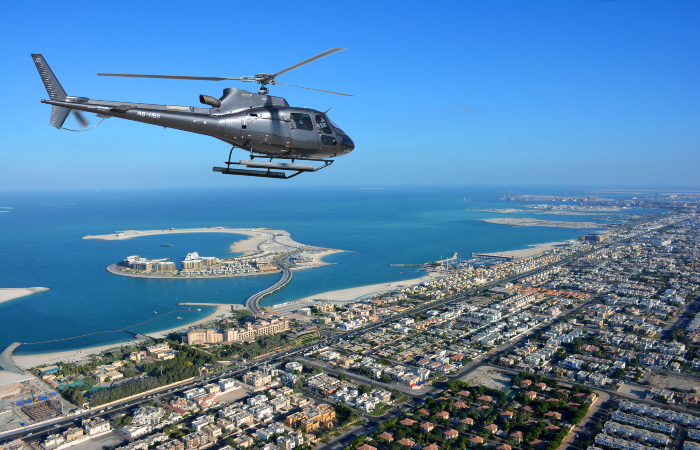 Helicopter Flight in Abu Dhabi