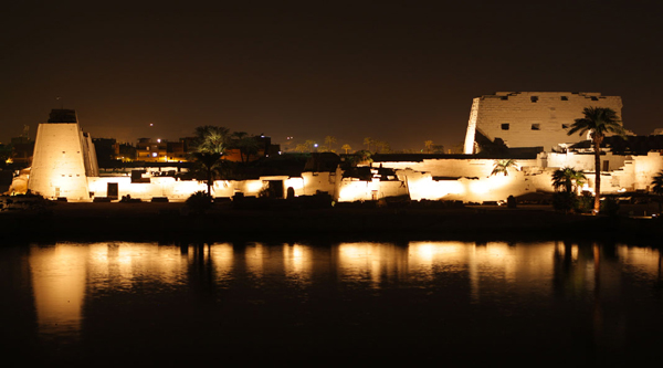 Sound and Light Show at Karnak Temple