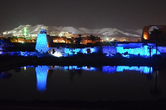 Sound and Light Show at Karnak Temple