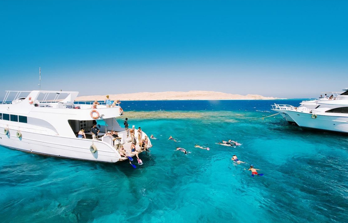 Tiran Island by Boat photo