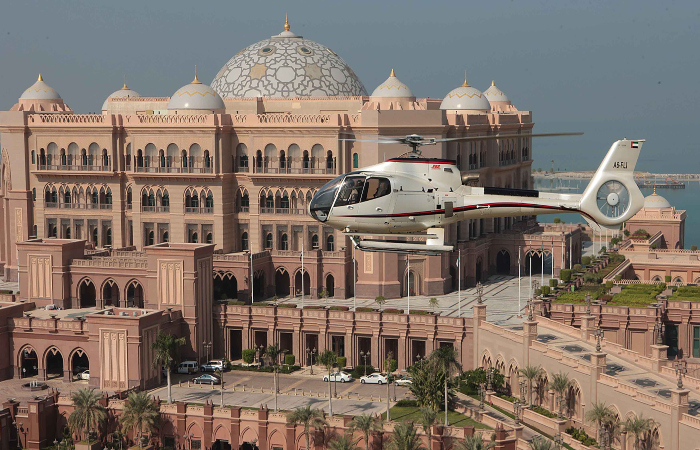 Helicopter Flight in Abu Dhabi