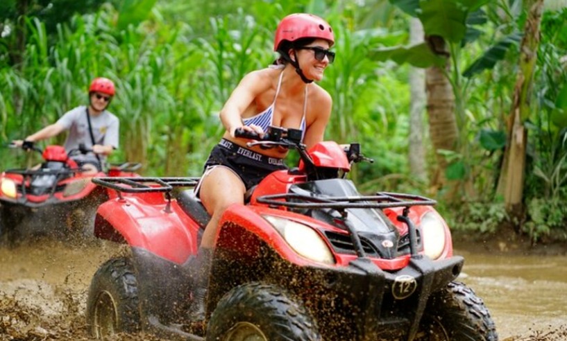 Circuit en quad à Zanzibar